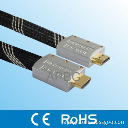 Flat HDMI Cable for HDTV, 3D, 1080p
